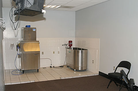 recovery equipment in NHL training room