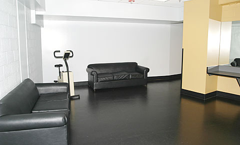 official's locker room